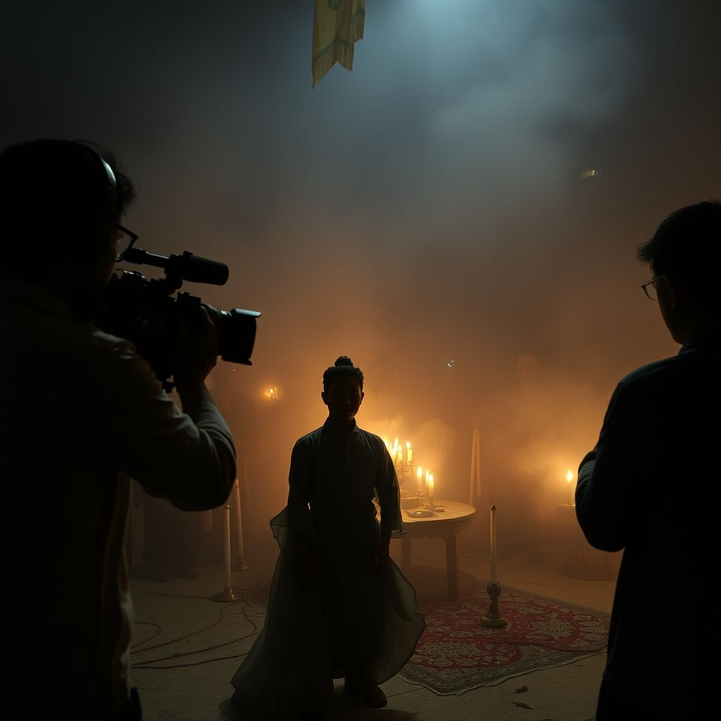 วิธีการถ่ายทำฉากยากใน 'Pengantin Setan'